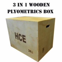 Musclemania-fitness Plyometric Box, 3 In 1 Wooden