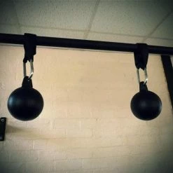 Musclemania-fitness EQUIPMENT STRENGTH Cannon Ball Grips In Pair For Gravity Training