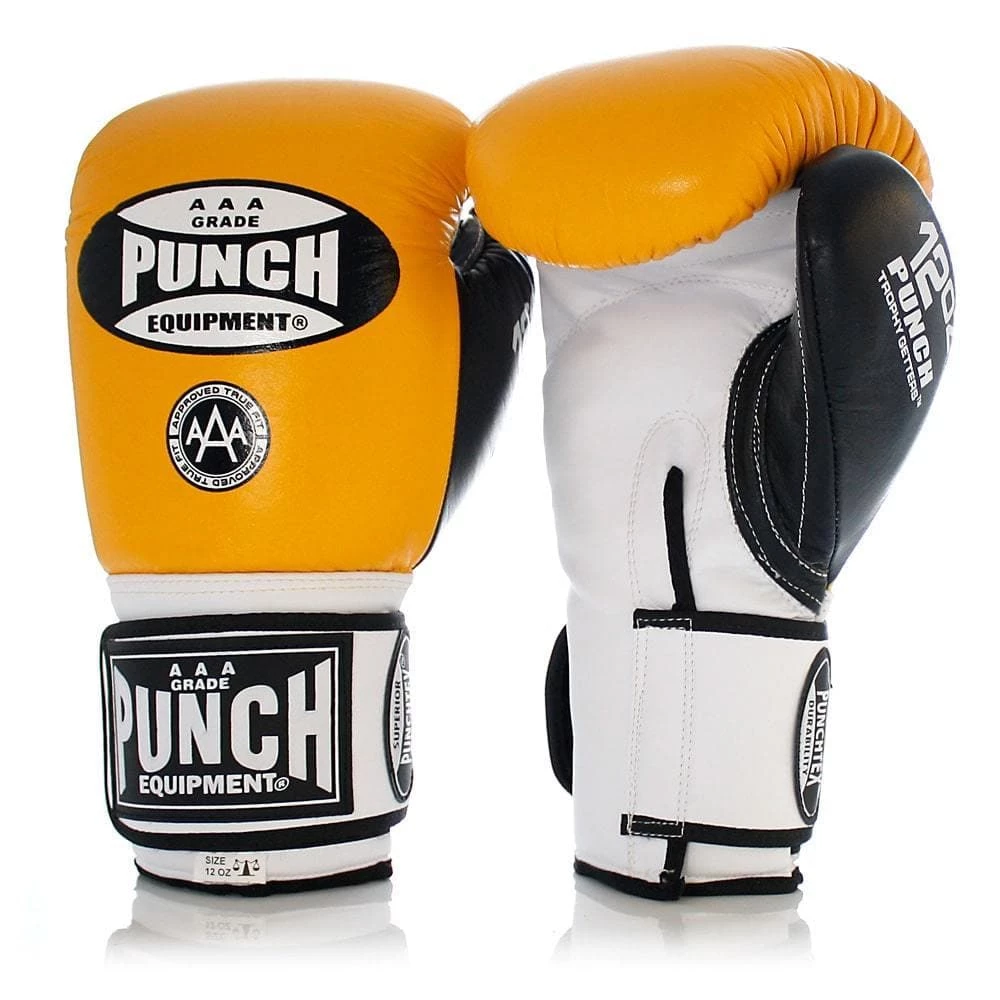 Musclemania-fitness MMA COMBAT AAA Punch Trophy Getters Commercial Boxing Gloves - 16oz