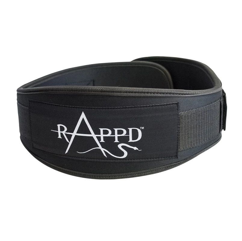 Musclemania-fitness Rappd 4" Heavy Duty 9mm Neoprene Training Belt EQUIPMENT STRENGTH