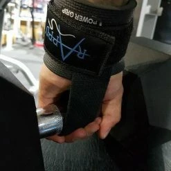 Musclemania-fitness Rappd Power Grip – Lifting Straps With Dowel EQUIPMENT STRENGTH