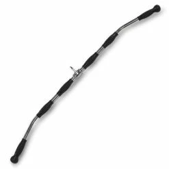 Musclemania-fitness BODYWORX REVOLVING LAT BAR (48 INCH-122cm), Commercial-grade EQUIPMENT STRENGTH