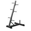 Musclemania-fitness Standard Plate Tree With Bar Holder