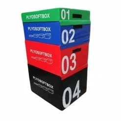 Musclemania-fitness FOAM PLYOMETRIC BOX SET EQUIPMENT STRENGTH