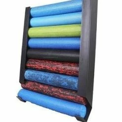 Musclemania-fitness Morgan 9pcs Foam Roller Storage Rack