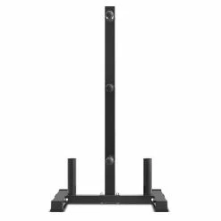 Musclemania-fitness Weight Plates Olympic Weight Tree With Two Bar Holders